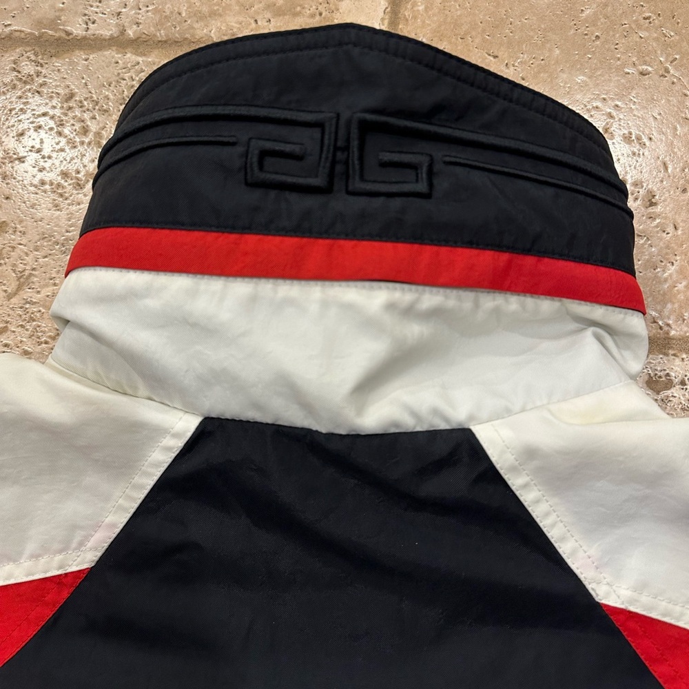 Givenchy Vintage Sports Sailing Zip Up Black / Red Jacket - Picture 13 of 16